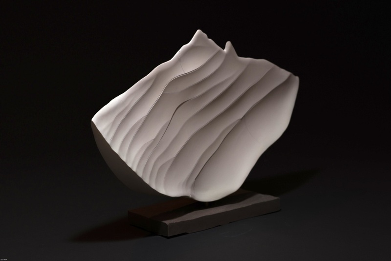 Flint | 2013 | 14h x 22w x 5d in. | porcelain, slate