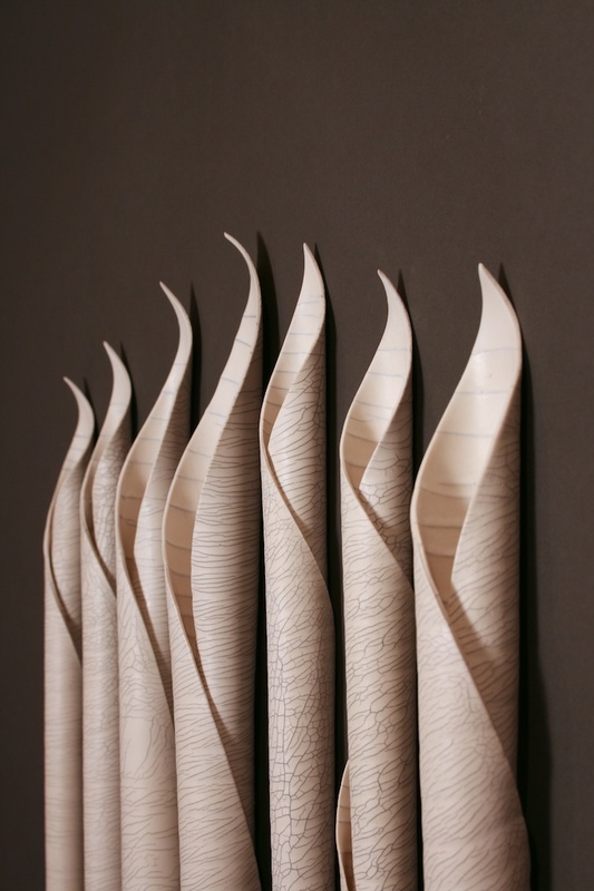Hollow Reeds-tips | | | porcelain, wall mounted