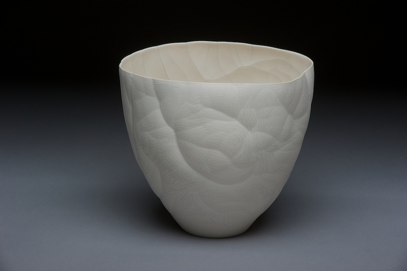 Luminous Breath # 6 | 2012 | 6h x 6 w x 6 d in. | porcelain