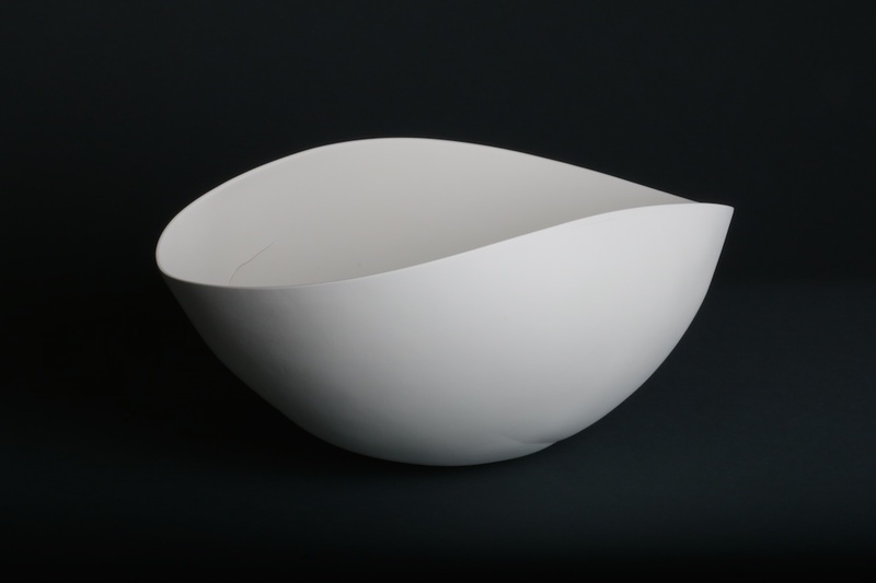 Hemisphère-III-view 2 | 2014 | 7.5h x 16l x 11d in. | porcelain